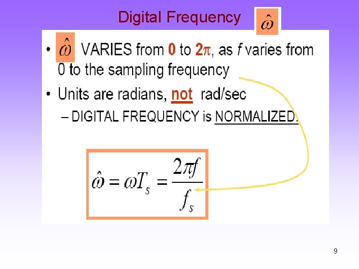 Digital Frequency 9 