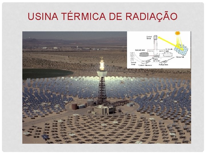 USINA TÉRMICA DE RADIAÇÃO 