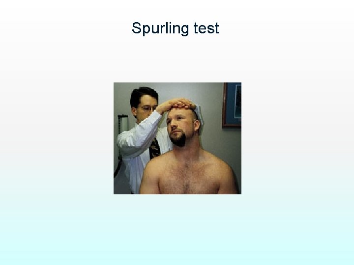 Spurling test 