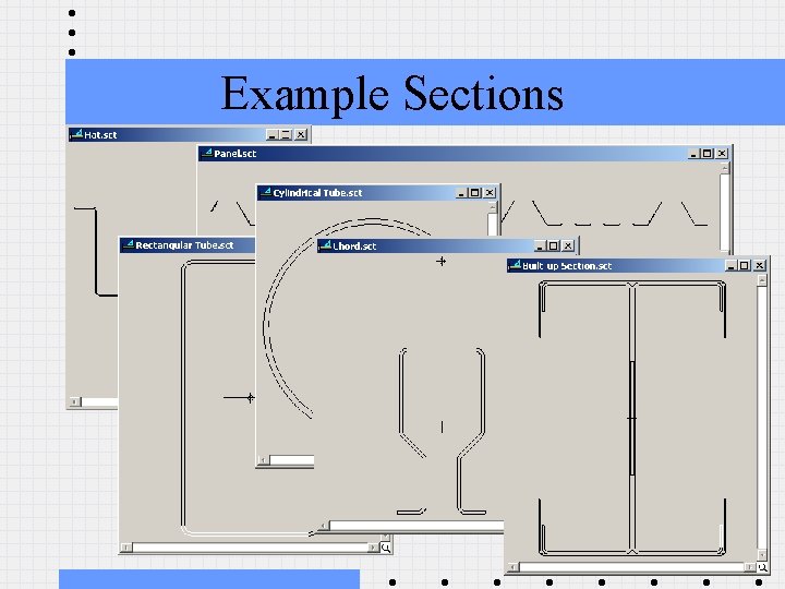 Example Sections 