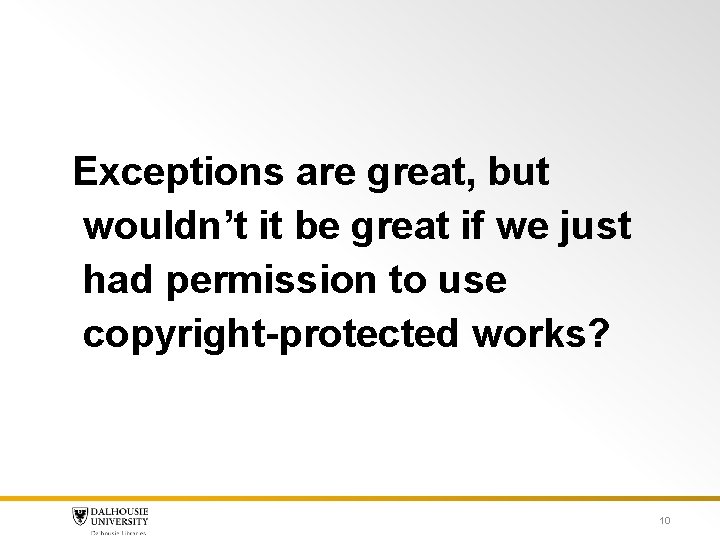 Exceptions are great, but wouldn’t it be great if we just had permission to Exceptions are great, but wouldn’t it be great if we just had permission to
