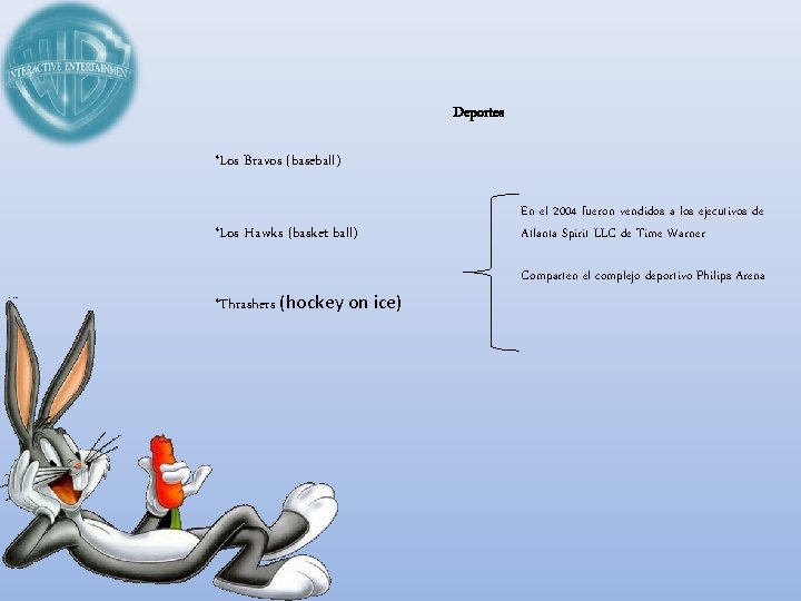 Deportes *Los Bravos (baseball) *Los Hawks (basket ball) En el 2004 fueron vendidos a