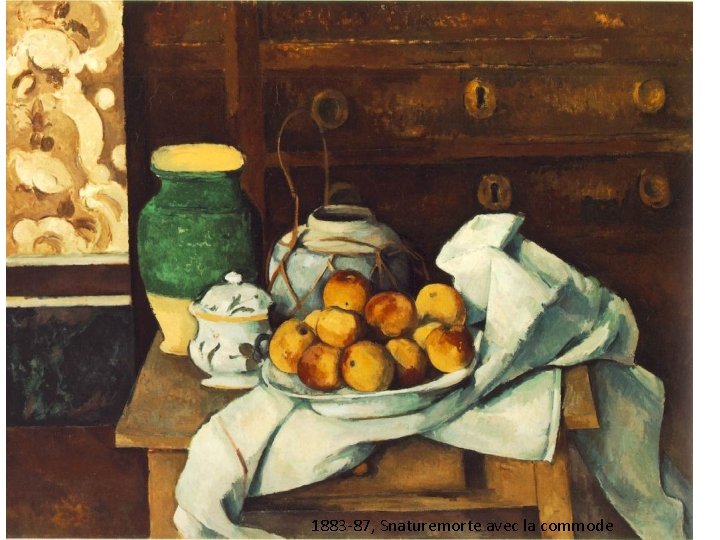 1883 -87, Snaturemorte avec la commode 