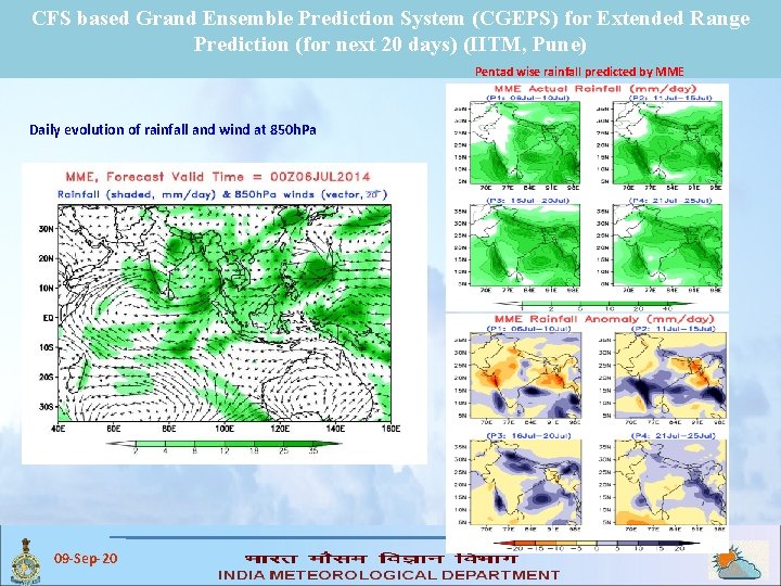 CFS based Grand Ensemble Prediction System (CGEPS) for Extended Range Prediction (for next 20