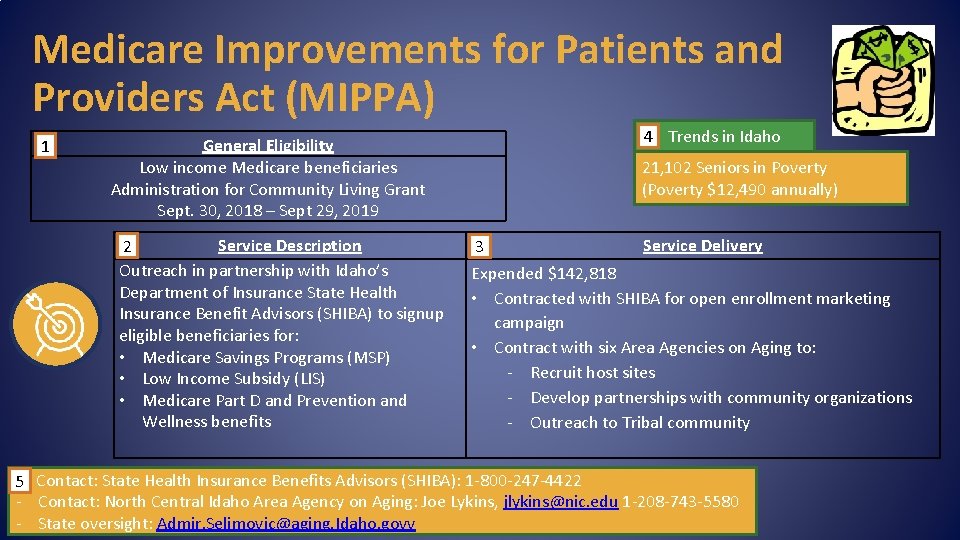 Medicare Improvements for Patients and Providers Act (MIPPA) 1 General Eligibility Low income Medicare