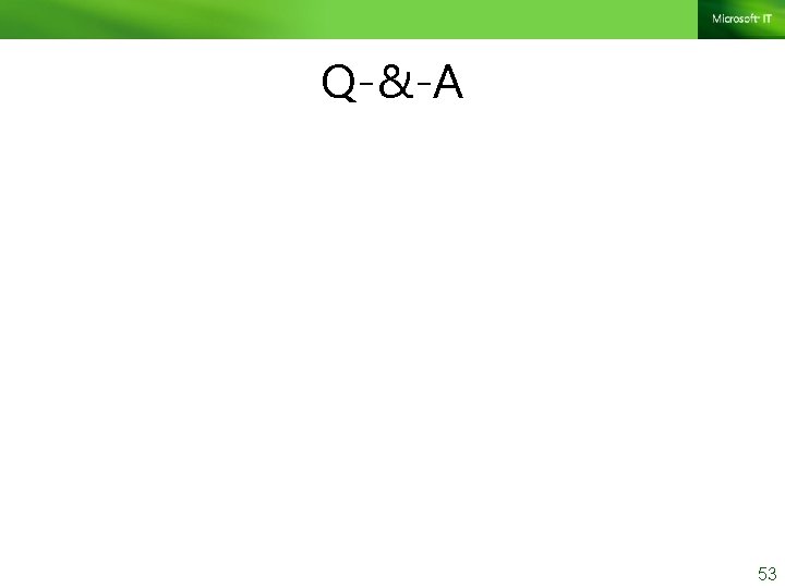 Q-&-A 53 