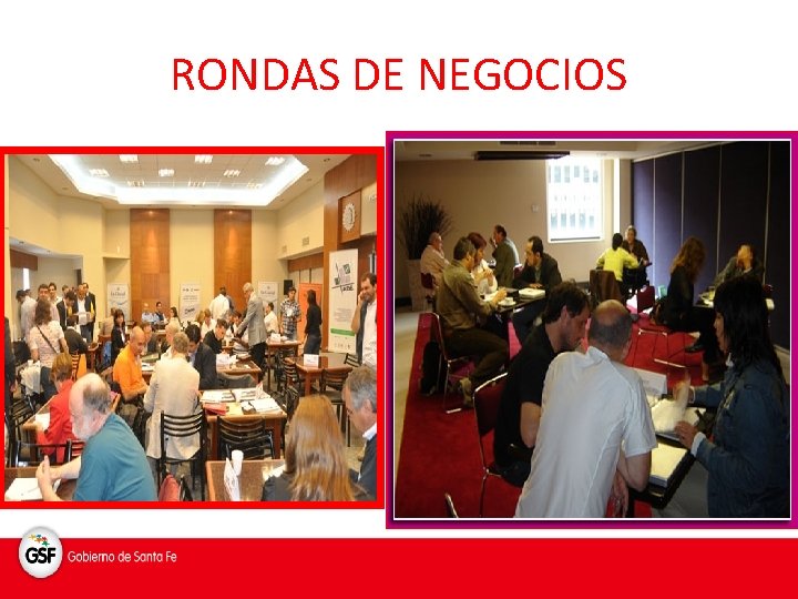 RONDAS DE NEGOCIOS 