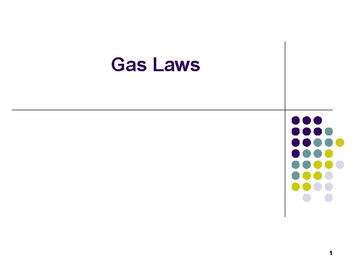 Gas Laws 1 