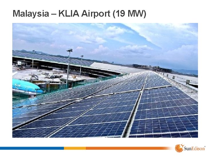 Malaysia – KLIA Airport (19 MW) 