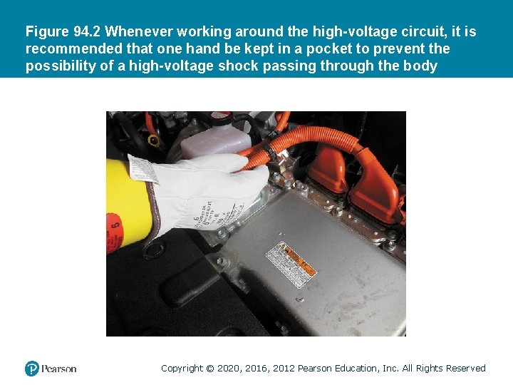 Figure 94. 2 Whenever working around the high-voltage circuit, it is recommended that one