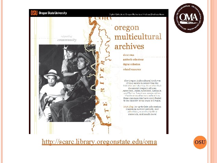 http: //scarc. library. oregonstate. edu/oma OSU 