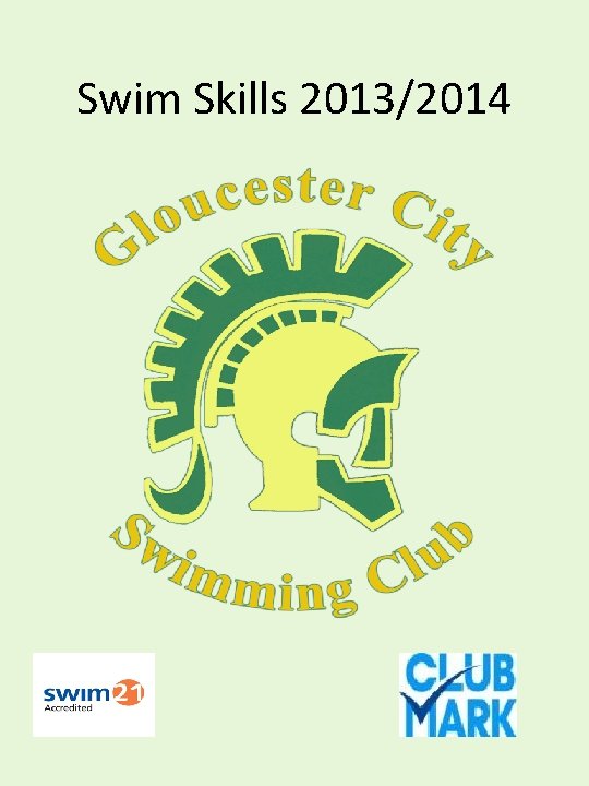 Swim Skills 2013/2014 