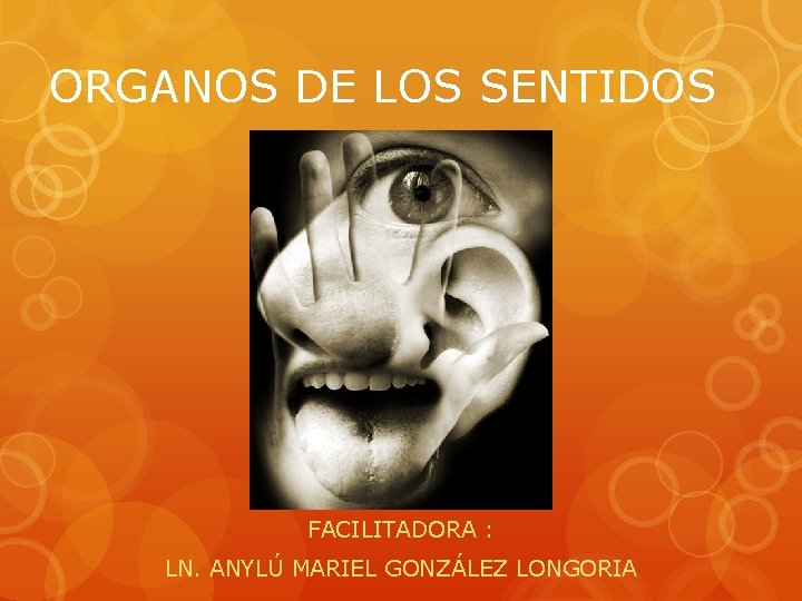 ORGANOS DE LOS SENTIDOS FACILITADORA : LN. ANYLÚ MARIEL GONZÁLEZ LONGORIA 