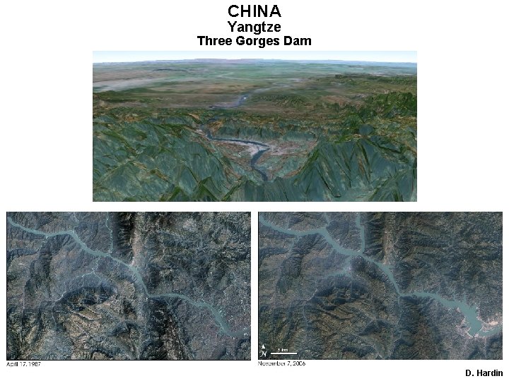 CHINA Yangtze Three Gorges Dam D. Hardin 