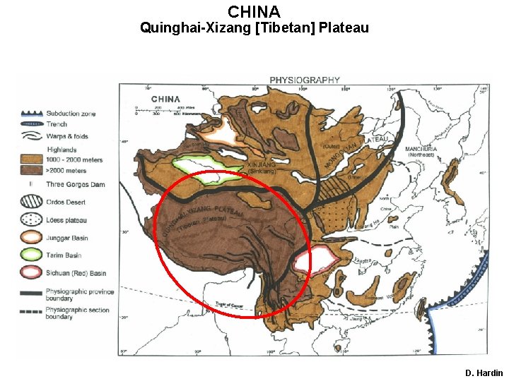 CHINA Quinghai-Xizang [Tibetan] Plateau D. Hardin 