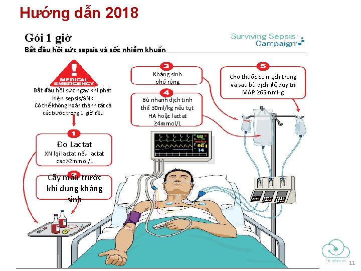 Hướng dẫn 2018 Gói 1 giờ Bắt đầu hồi sức sepsis và sốc nhiễm Hướng dẫn 2018 Gói 1 giờ Bắt đầu hồi sức sepsis và sốc nhiễm