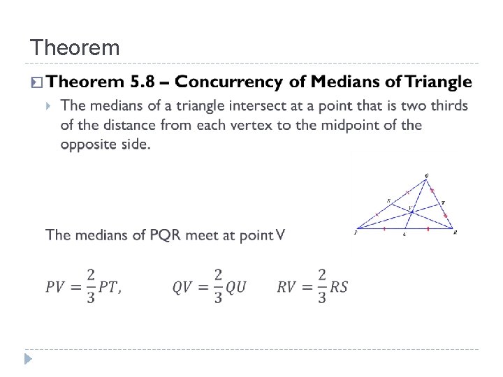 Theorem � 