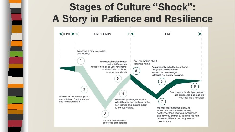 Stages of Culture “Shock”: A Story in Patience and Resilience Stages of Culture “Shock”: A Story in Patience and Resilience