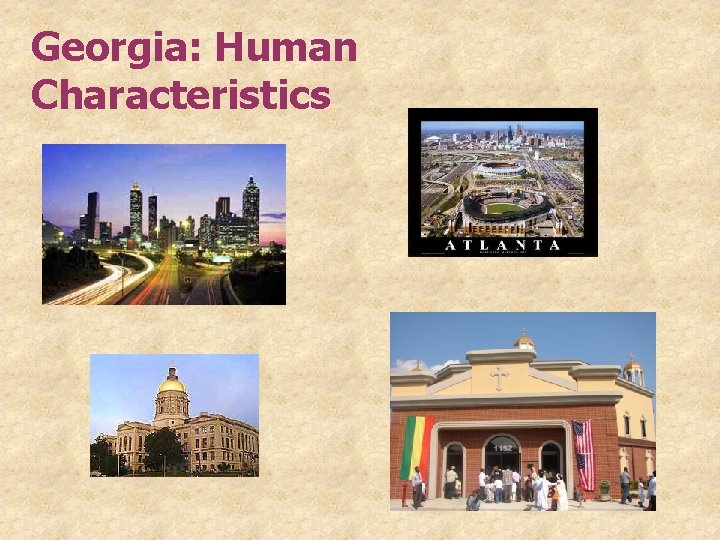 Georgia: Human Characteristics 