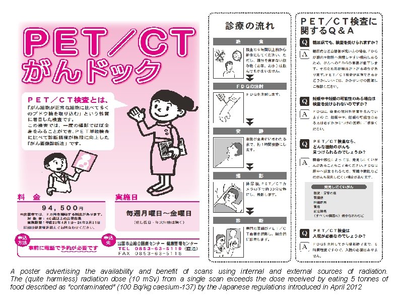 A poster advertising the availability and benefit of scans using internal and external sources A poster advertising the availability and benefit of scans using internal and external sources