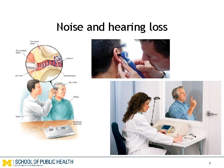 Noise and hearing loss 7 