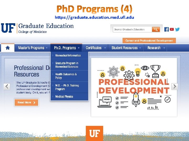 https: //graduate. education. med. ufl. edu 