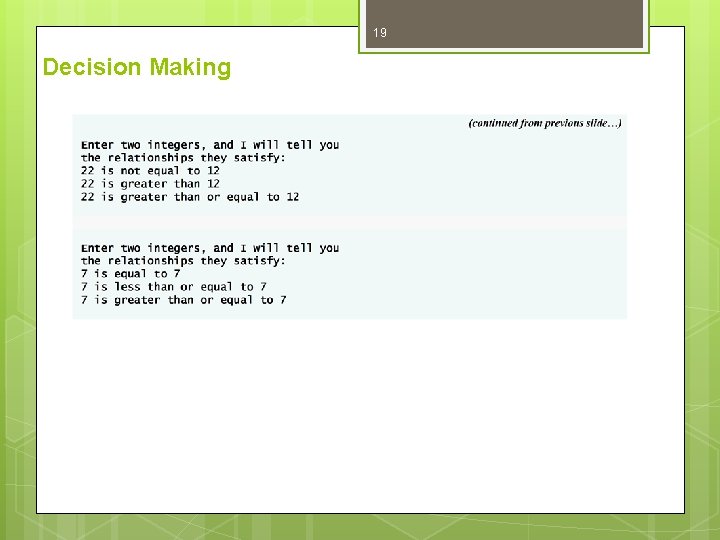 19 Decision Making 