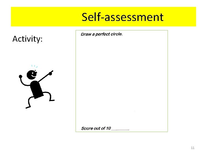 MPS 3: Self-assessment Activity: 11 