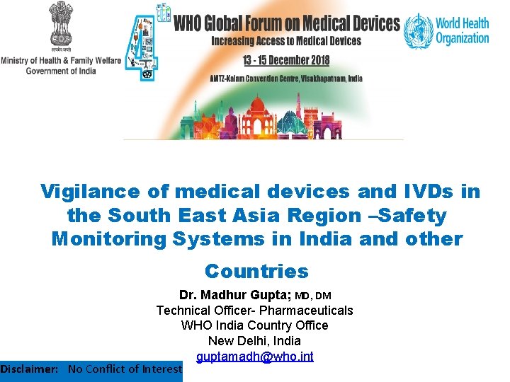 Vigilance of medical devices and IVDs in the