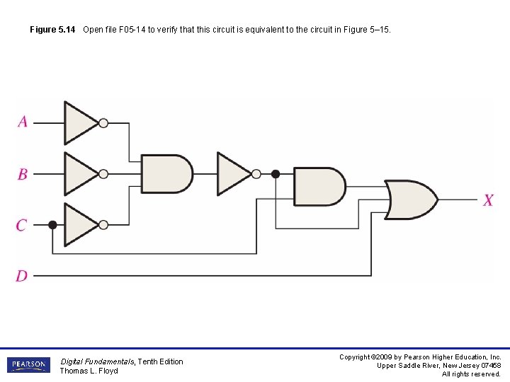 Figure 5. 14 Open file F 05 -14 to verify that this circuit is