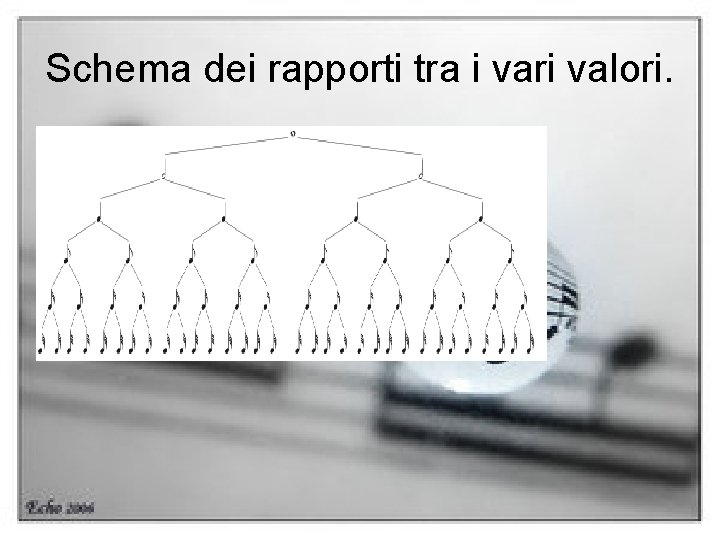 Schema dei rapporti tra i vari valori. 