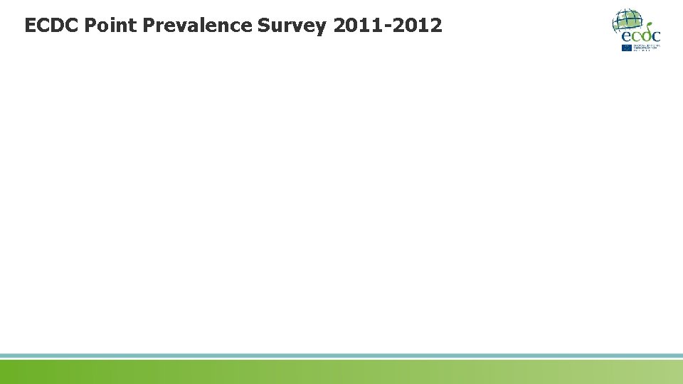 ECDC Point Prevalence Survey 2011 -2012 