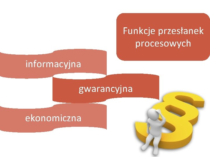 Funkcje przesłanek procesowych informacyjna gwarancyjna ekonomiczna 