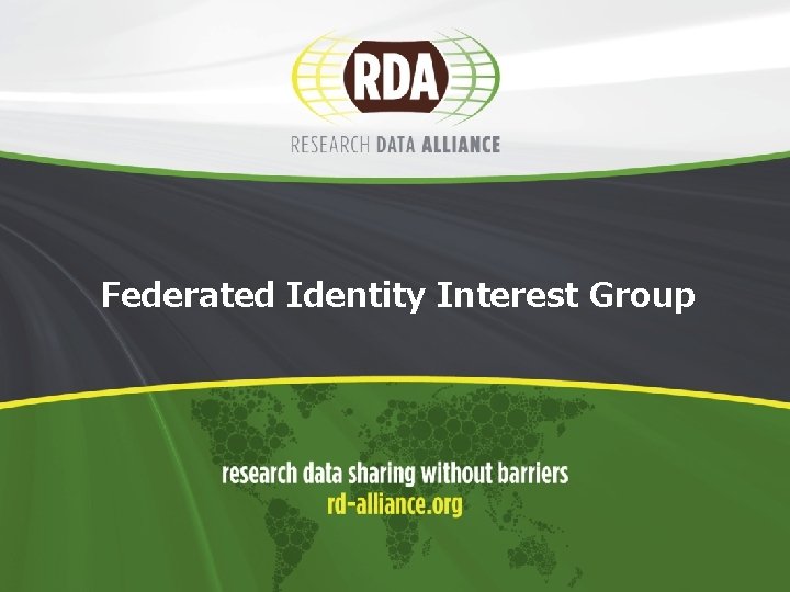 Federated Identity Interest Group 