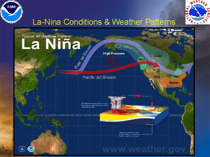 La-Nina Conditions & Weather Patterns La-Nina Conditions & Weather Patterns