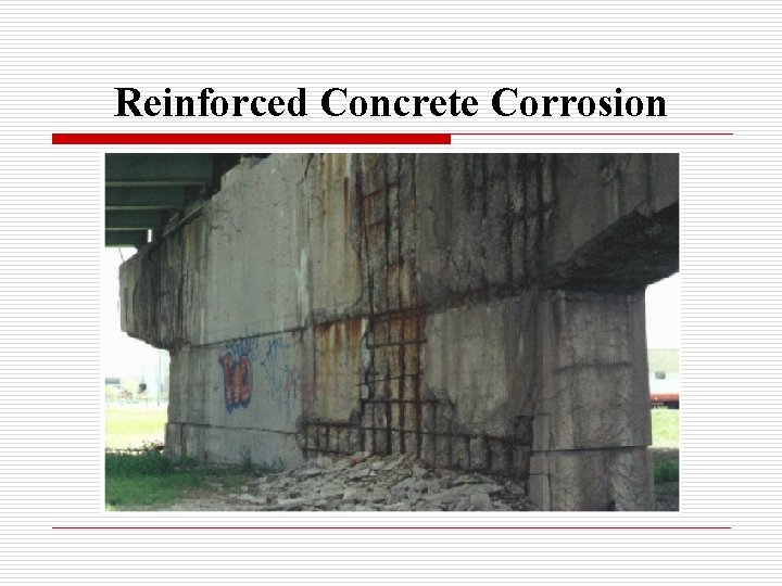 Reinforced Concrete Corrosion 