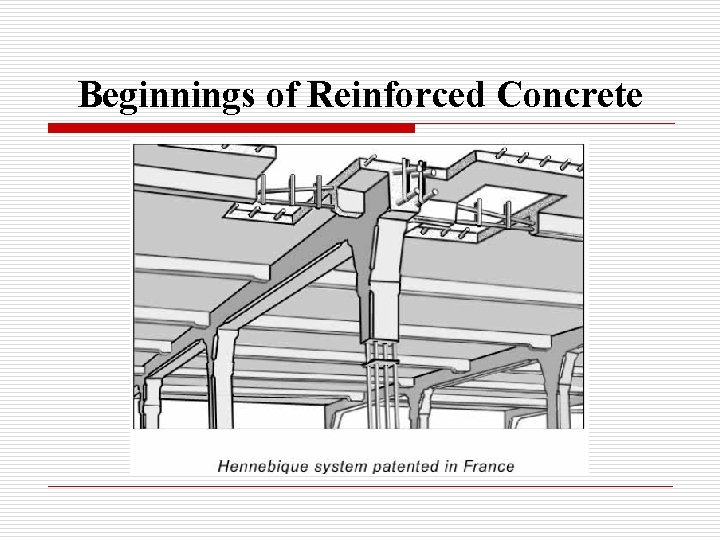 Beginnings of Reinforced Concrete 