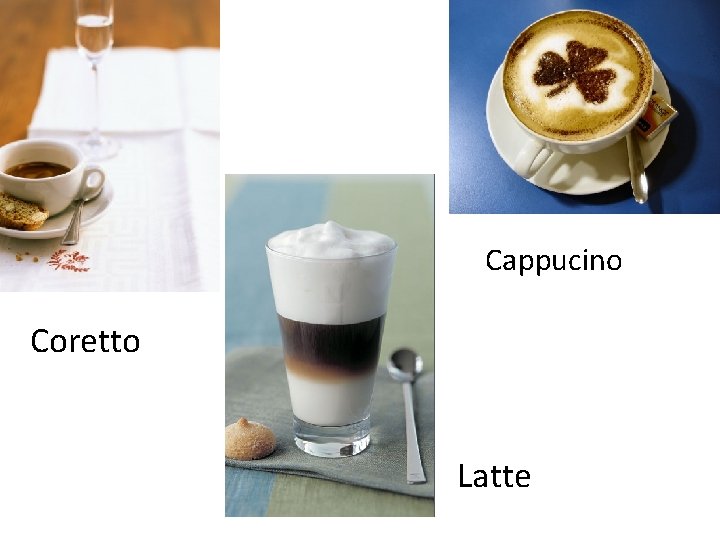 Cappucino Coretto Latte 