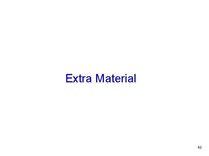 Extra Material 46 