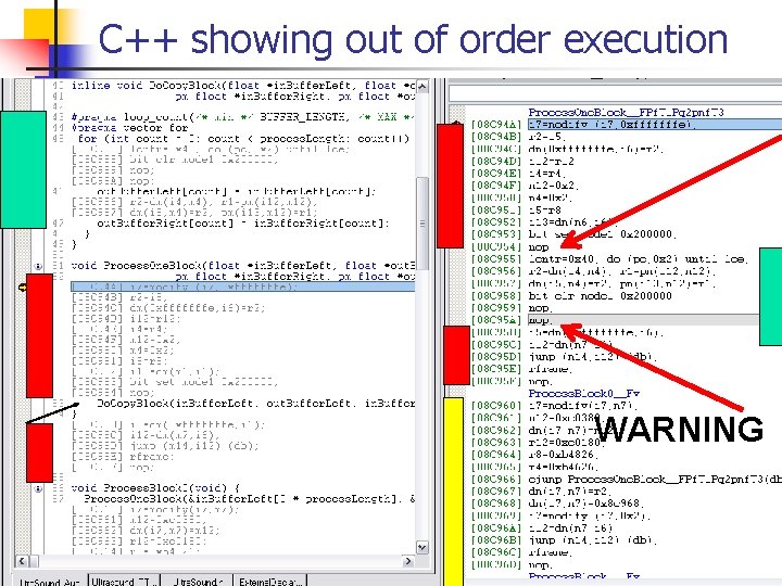 C++ showing out of order execution WARNING 9/9/2020 ENCM 515 – Ultrasound Problem Copyright