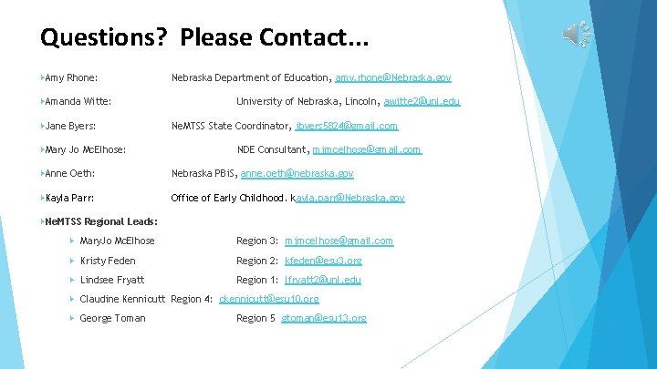 Questions? Please Contact. . . ▶Amy Rhone: ▶Amanda Witte: ▶Jane Byers: ▶Mary Jo Mc.