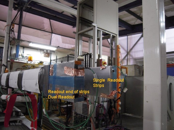Single Readout Strips Readout end of strips Dual Readout 9/9/2020 5 