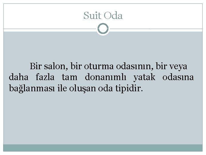 Suit Oda Bir salon, bir oturma odasının, bir veya daha fazla tam donanımlı yatak