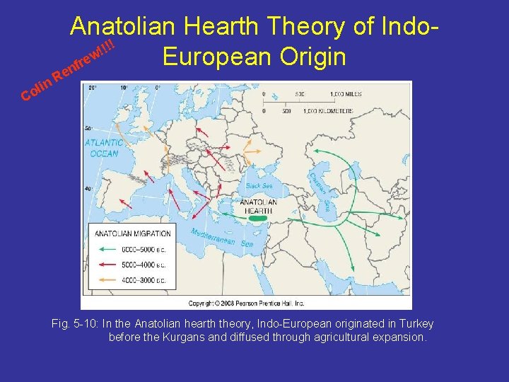 Anatolian Hearth Theory of Indo!!! ! ew European Origin r f n e R