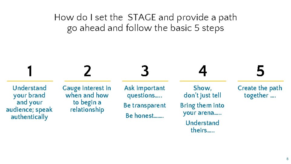 How do I set the STAGE and provide a path go ahead and follow