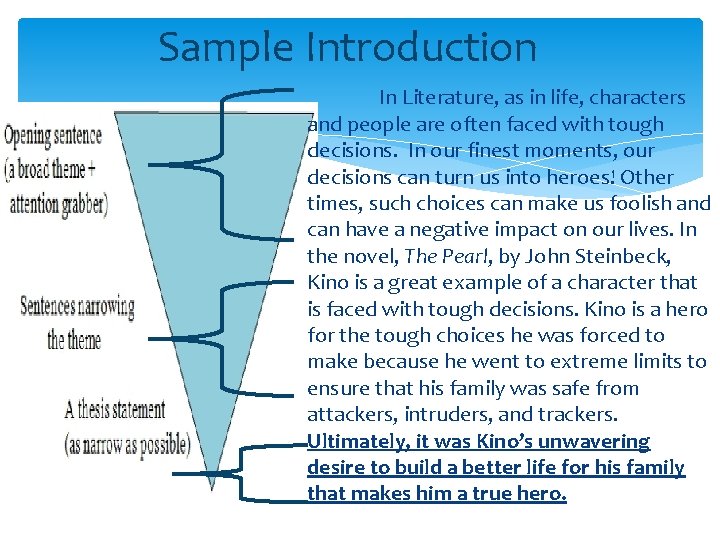 Sample Introduction In Literature, as in life, characters and people are often faced with Sample Introduction In Literature, as in life, characters and people are often faced with