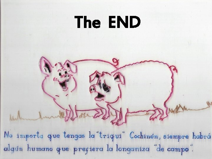 The END The END