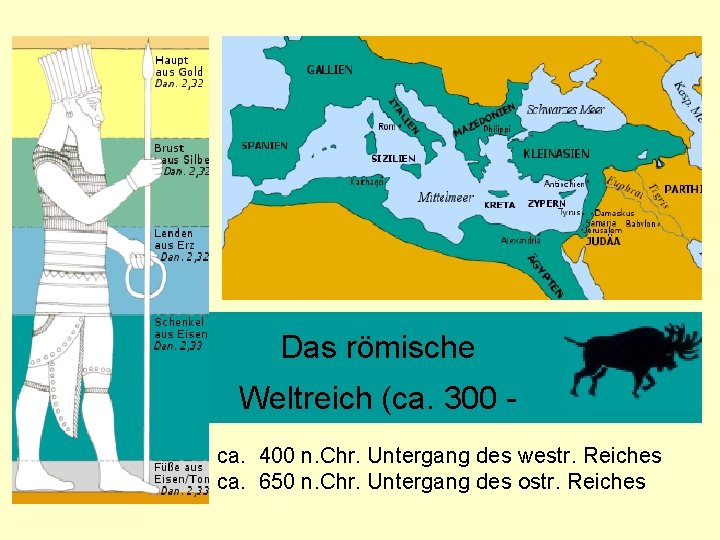 Das römische Weltreich (ca. 300 ca. 400 n. Chr. Untergang des westr. Reiches ca. Das römische Weltreich (ca. 300 ca. 400 n. Chr. Untergang des westr. Reiches ca.