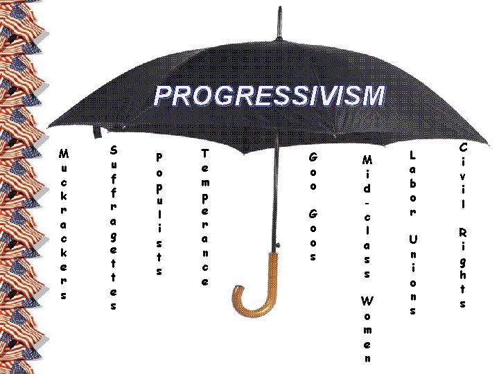 PROGRESSIVISM M u c k r a c k e r s S u