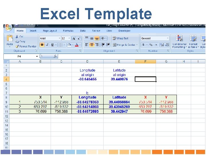 Excel Template 